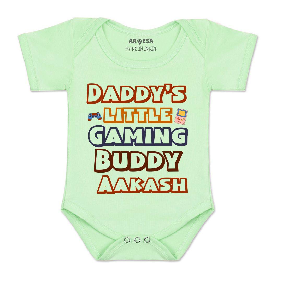 Arvesa Daddy Little Gaming Buddy Baby Boy & Girl Dress