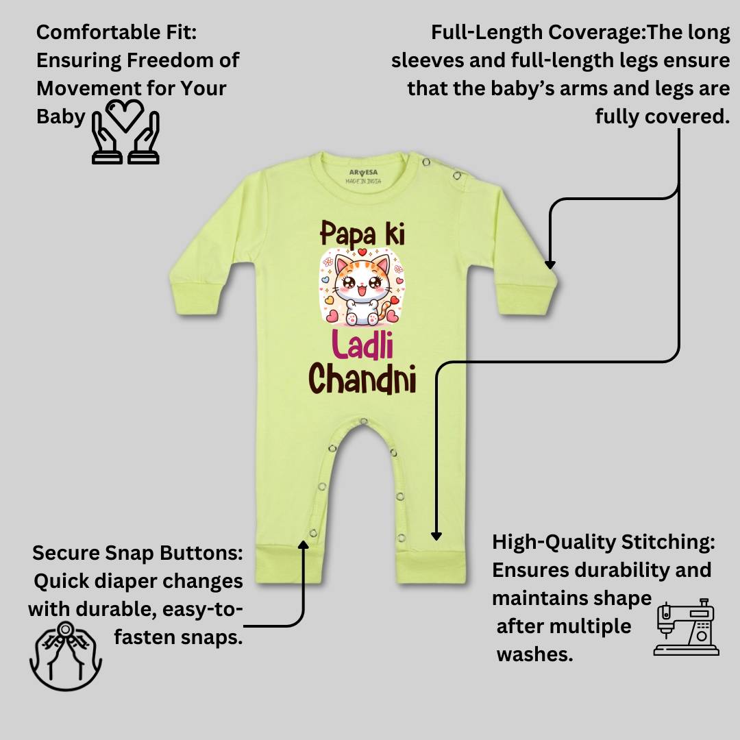 Arvesa Papa Ki Ladli Baby Boy & Girl Dress