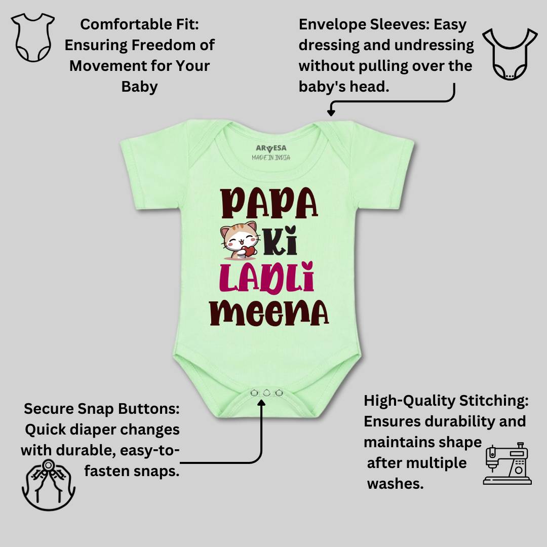 Arvesa Papa Ki Ladli Baby Boy & Girl Dress
