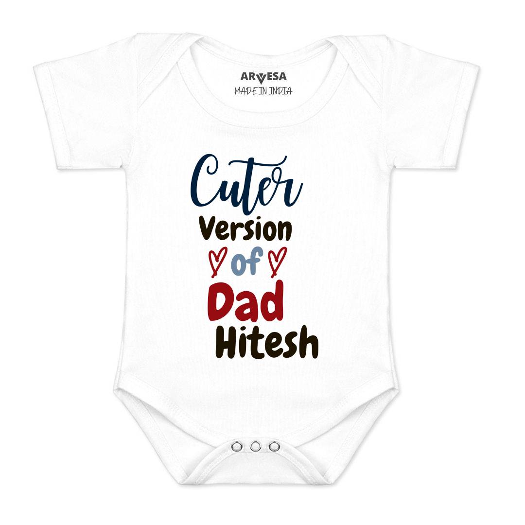 Arvesa Cuter Version Of Dad Baby Boy & Girl Dress