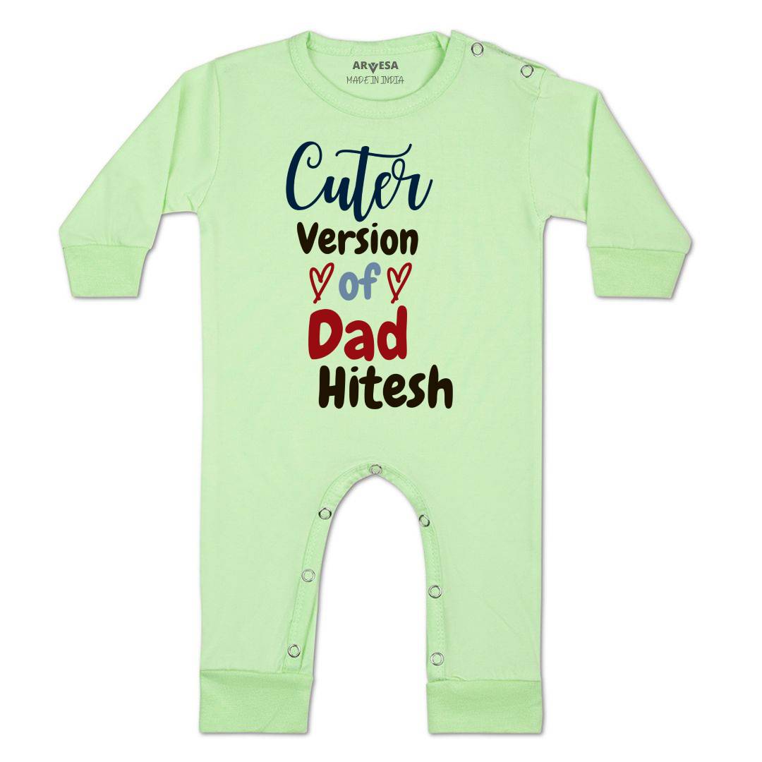Arvesa Cuter Version Of Dad Baby Boy & Girl Dress