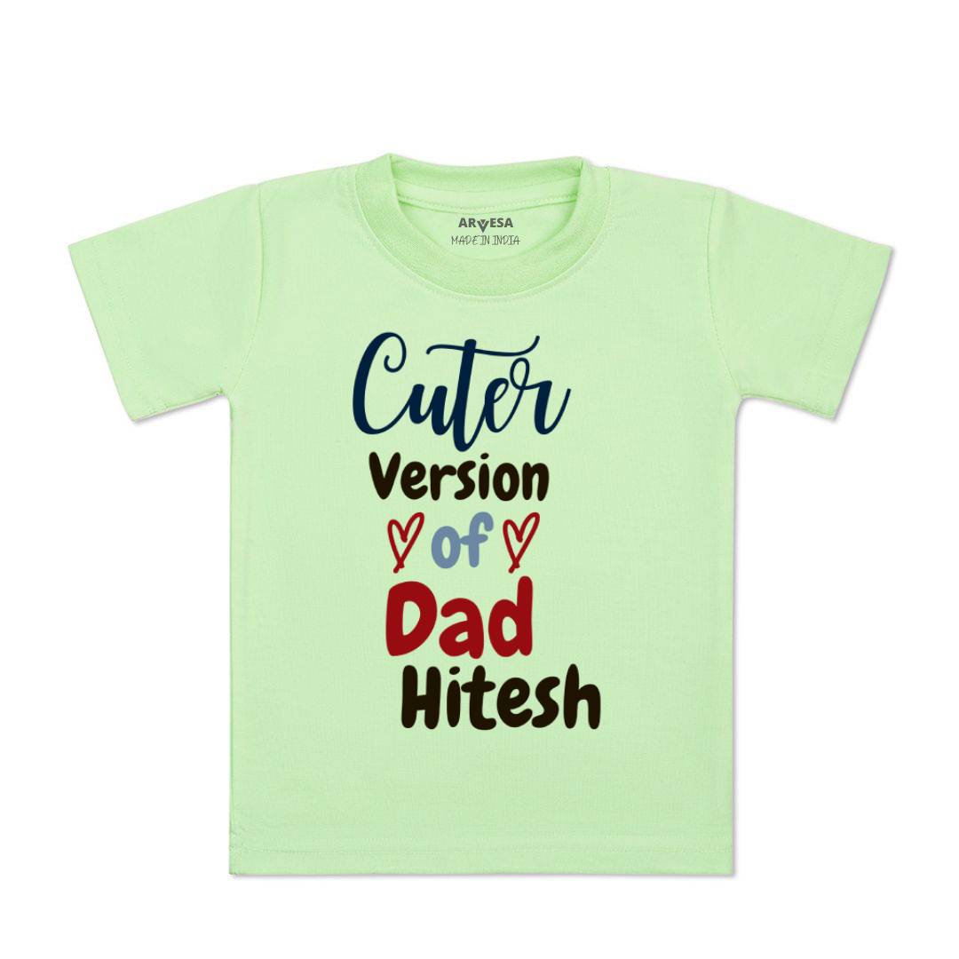 Arvesa Cuter Version Of Dad Baby Boy & Girl Dress