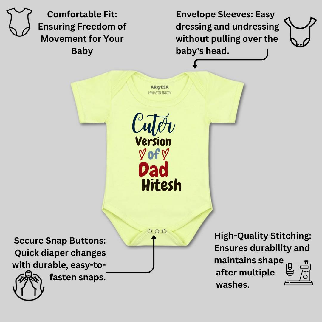 Arvesa Cuter Version Of Dad Baby Boy & Girl Dress