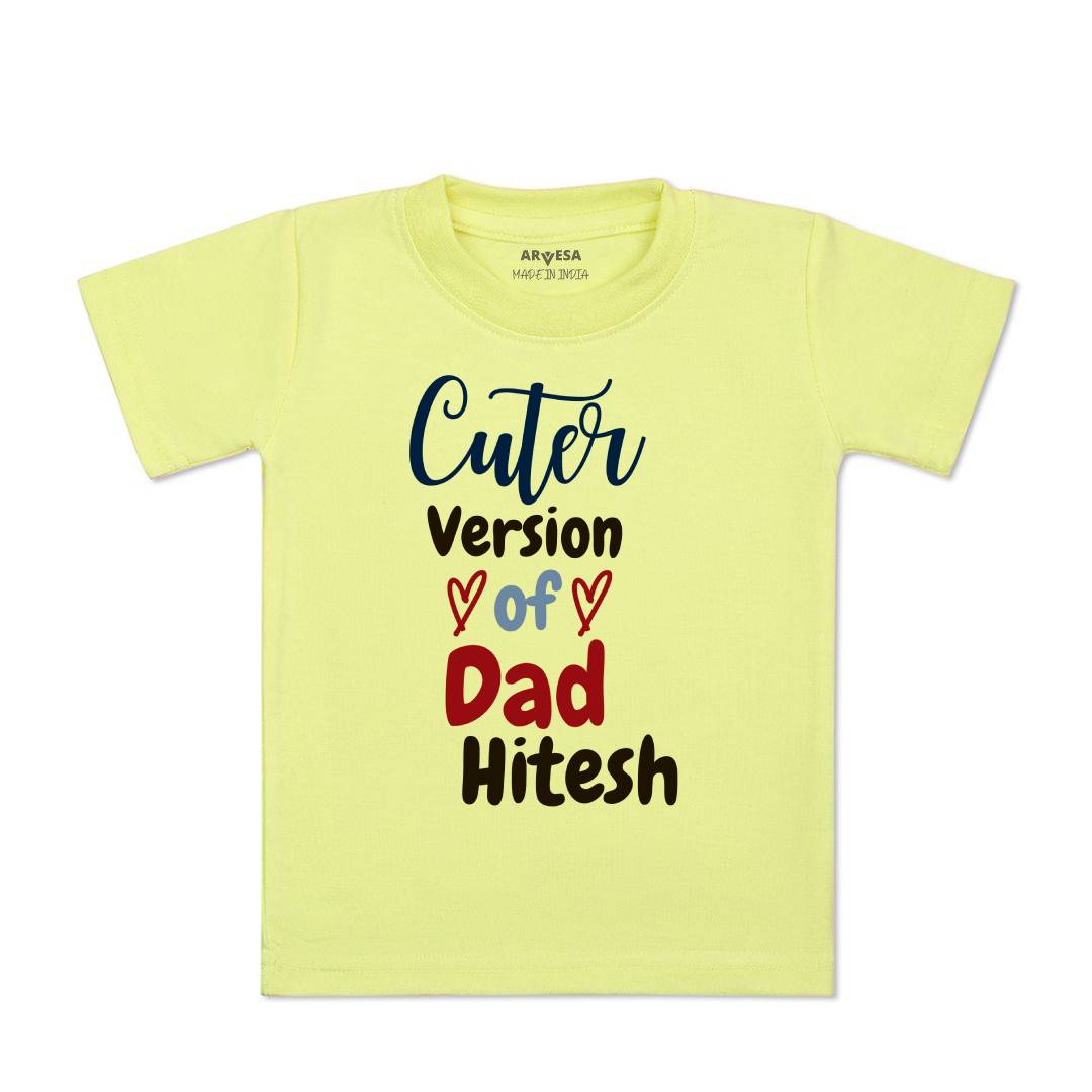Arvesa Cuter Version Of Dad Baby Boy & Girl Dress
