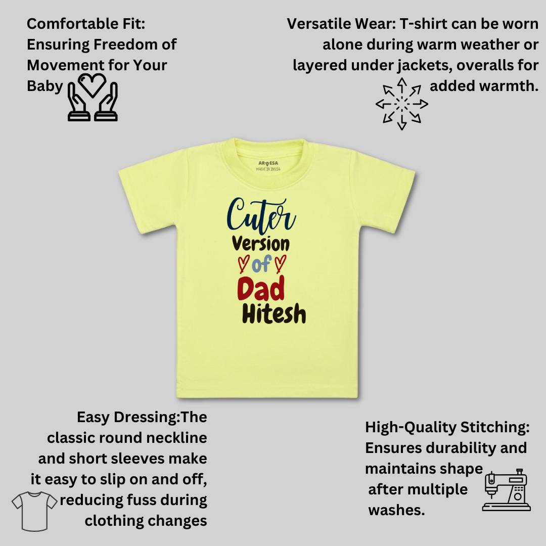 Arvesa Cuter Version Of Dad Baby Boy & Girl Dress