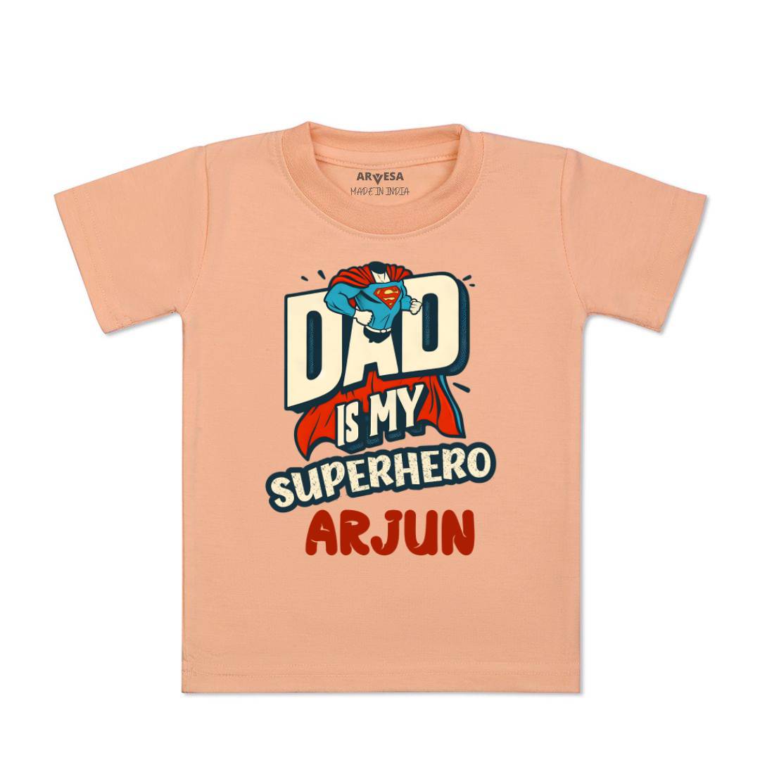Arvesa Dad Is My Superhero Baby Boy & Girl Dress
