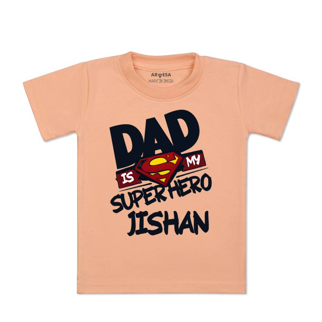 Arvesa Dad Is My Superhero Baby Boy & Girl Dress