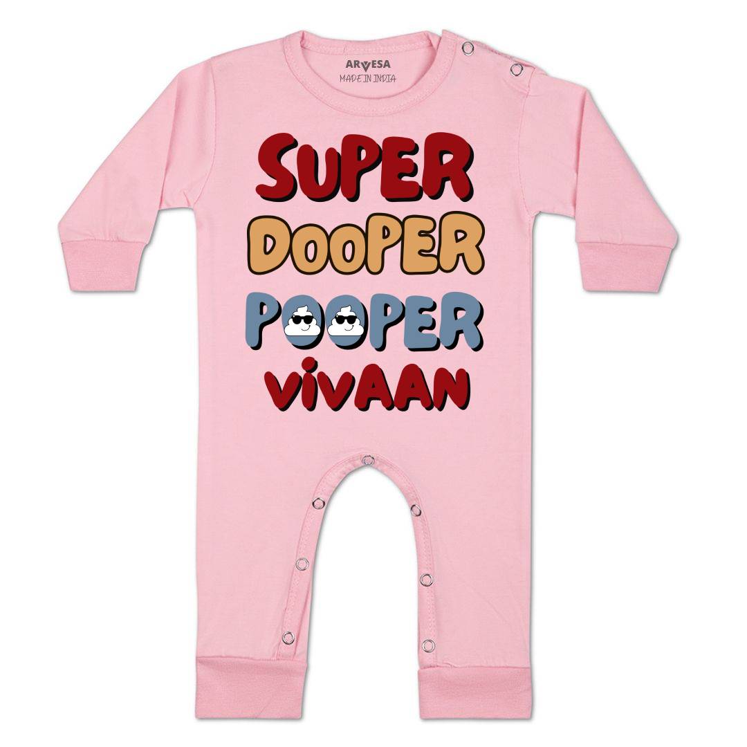 Arvesa Super Dooper Pooper Baby Boy & Girl Dress