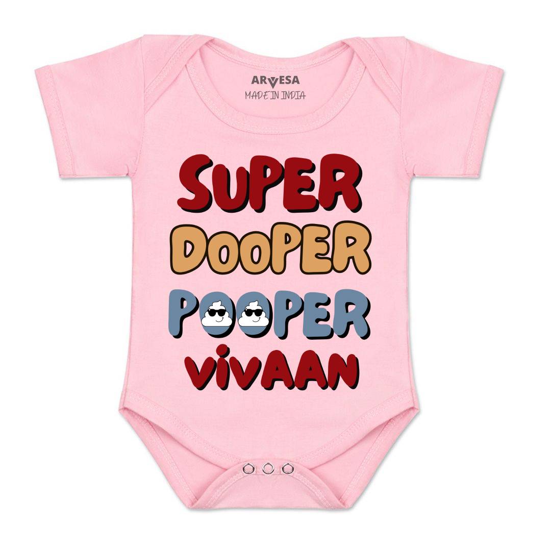 Arvesa Super Dooper Pooper Baby Boy & Girl Dress