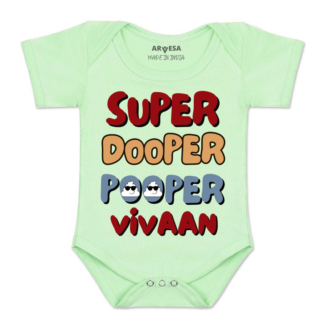 Arvesa Super Dooper Pooper Baby Boy & Girl Dress