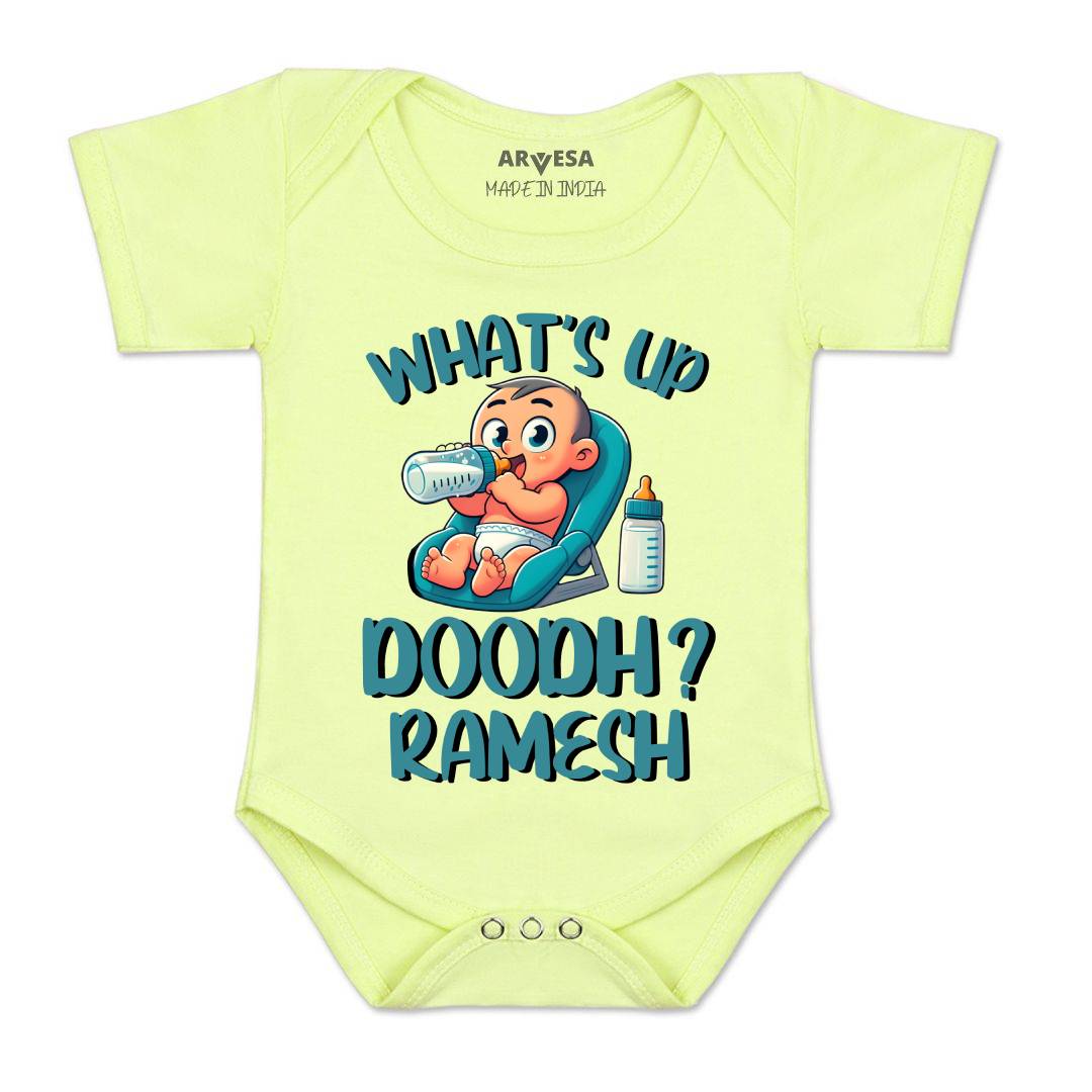 Arvesa What Up Doodh Baby Boy & Girl Dress
