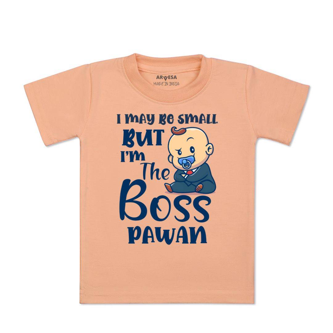 Arvesa I may Be Small But I am Boss Baby Boy & Girl Dress
