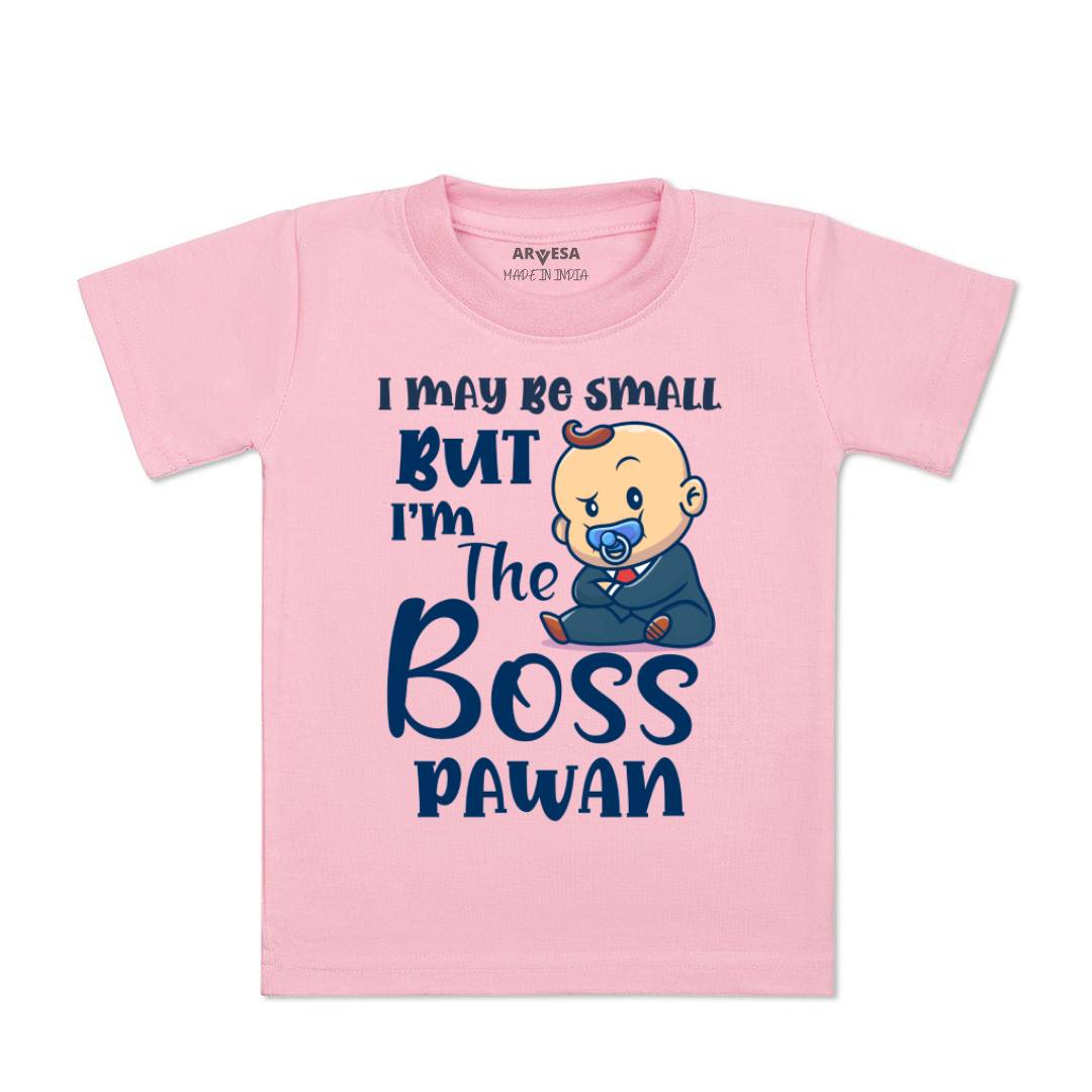 Arvesa I may Be Small But I am Boss Baby Boy & Girl Dress