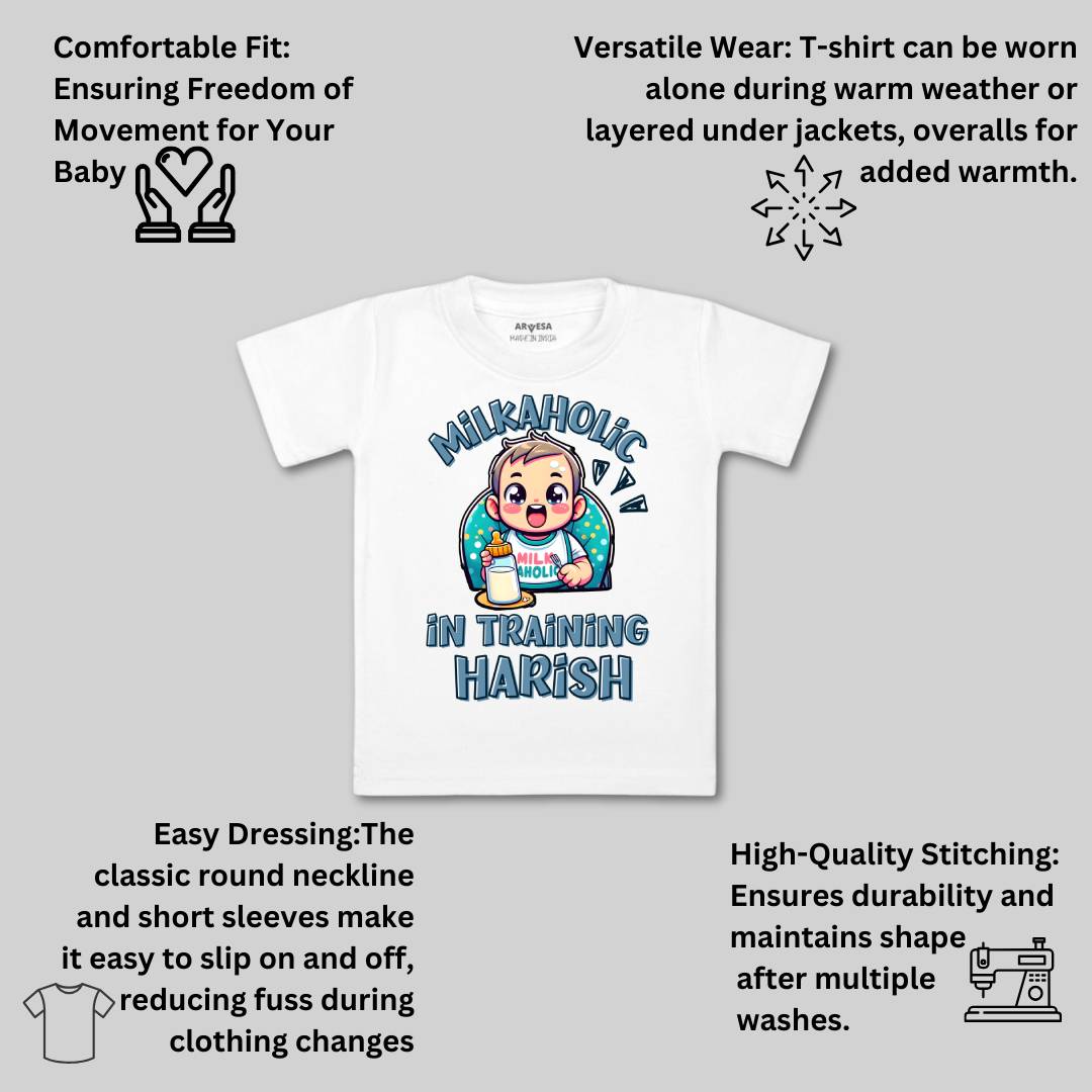 Arvesa Milkaholic Baby Boy & Girl Dress