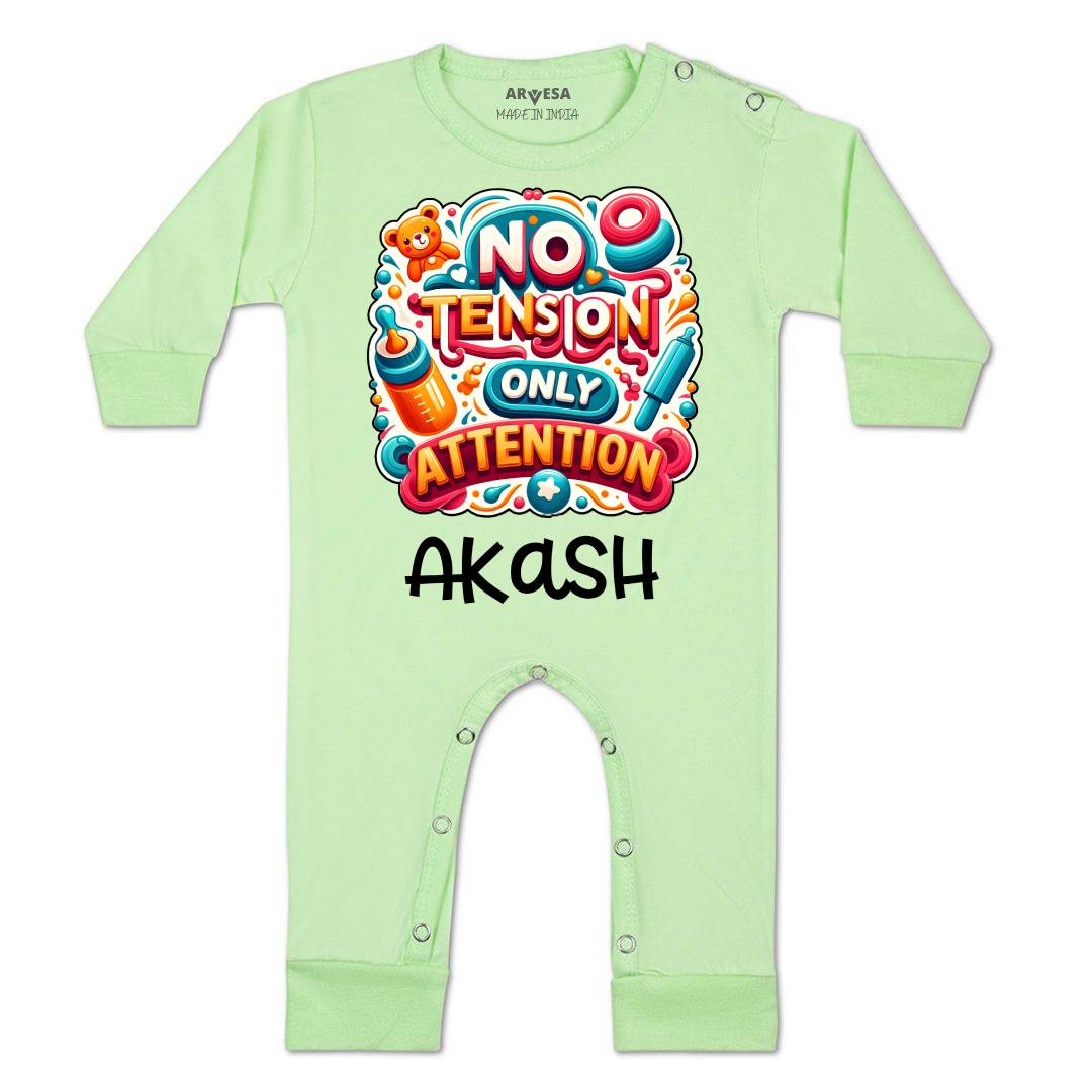 Arvesa No Tension Only Attention Baby Boy & Girl Dress