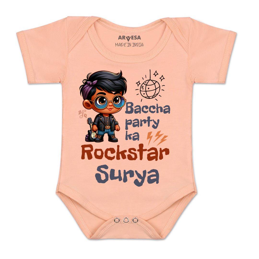 Arvesa Baccha Party Ka Rockstar Baby Boy & Girl Dress