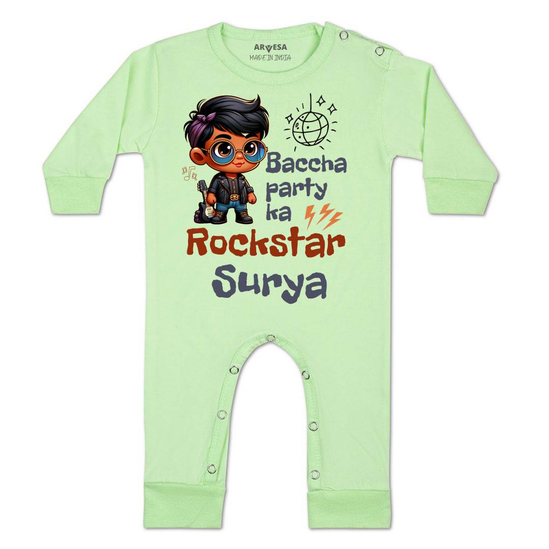 Arvesa Baccha Party Ka Rockstar Baby Boy & Girl Dress