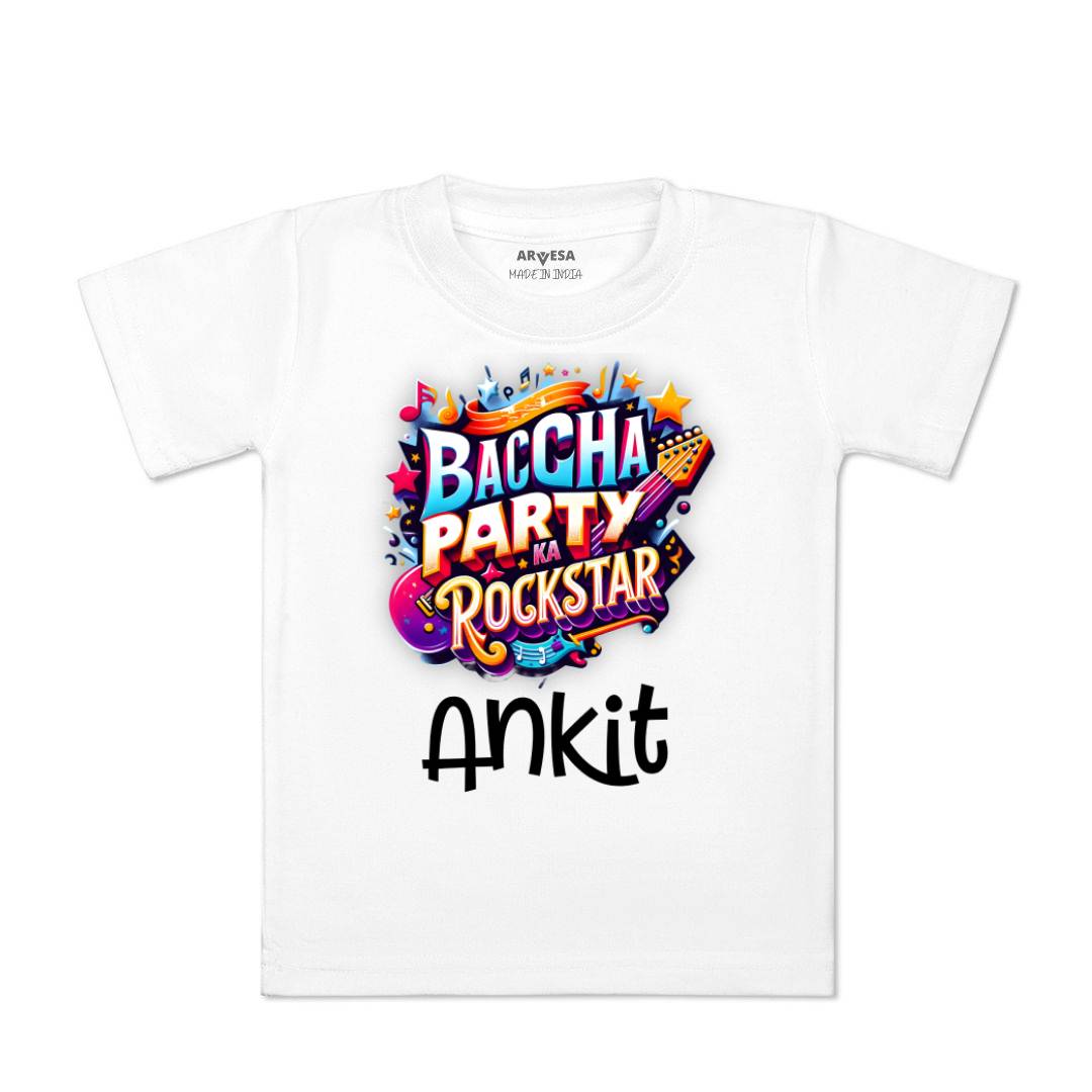 Arvesa Baccha Party Ka Rockstar Baby Boy & Girl Dress