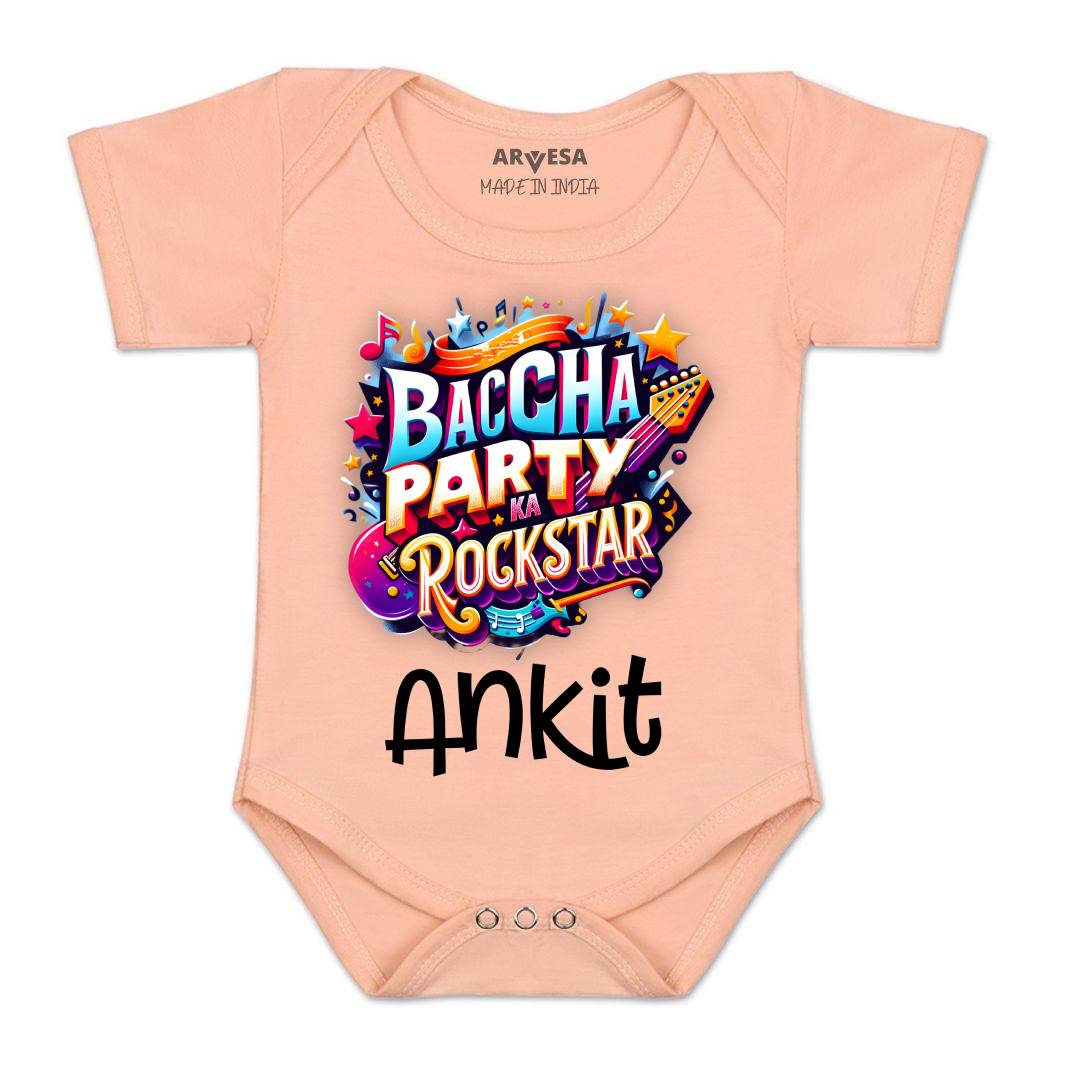 Arvesa Baccha Party Ka Rockstar Baby Boy & Girl Dress