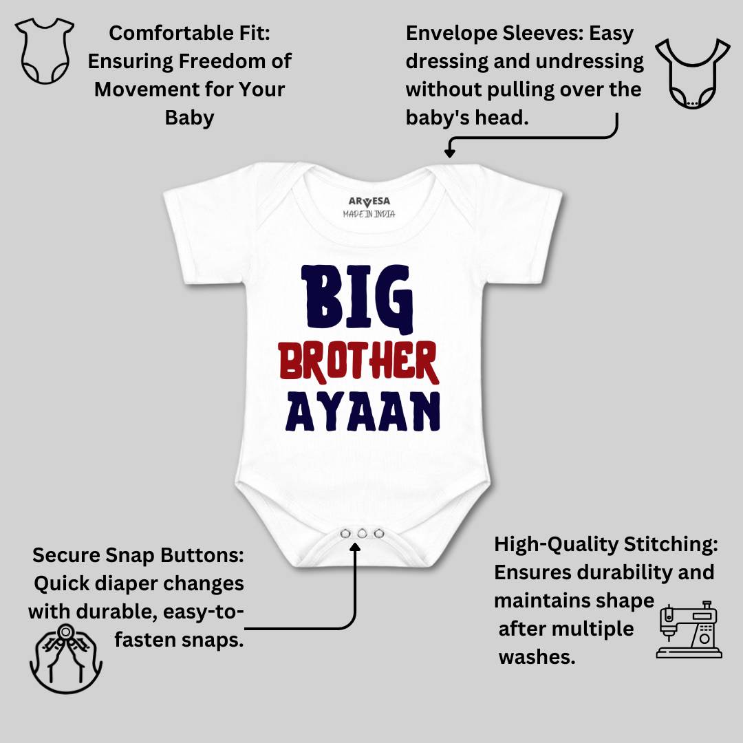 Arvesa Big Brother Baby Boy & Girl Dress