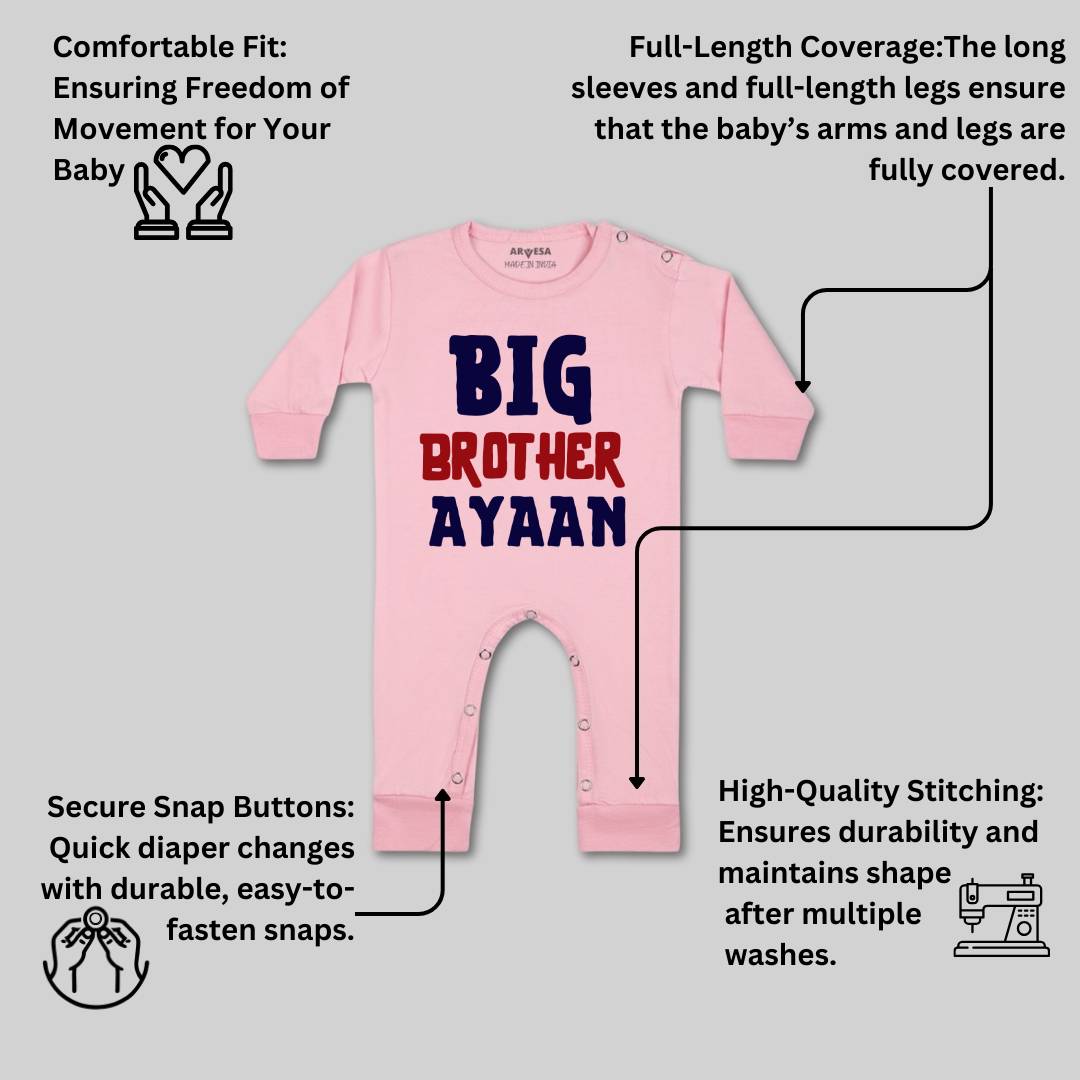 Arvesa Big Brother Baby Boy & Girl Dress