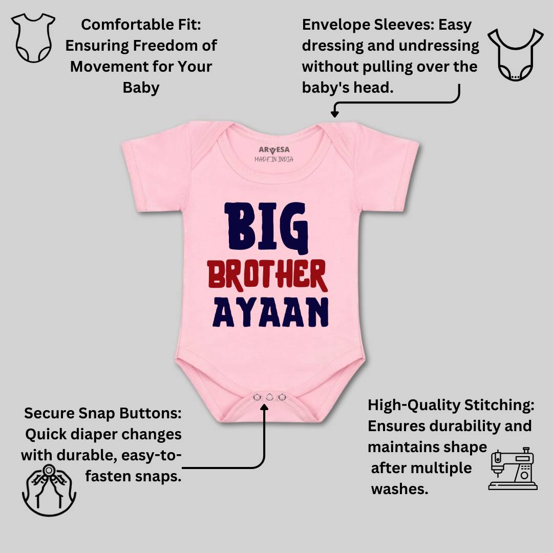 Arvesa Big Brother Baby Boy & Girl Dress