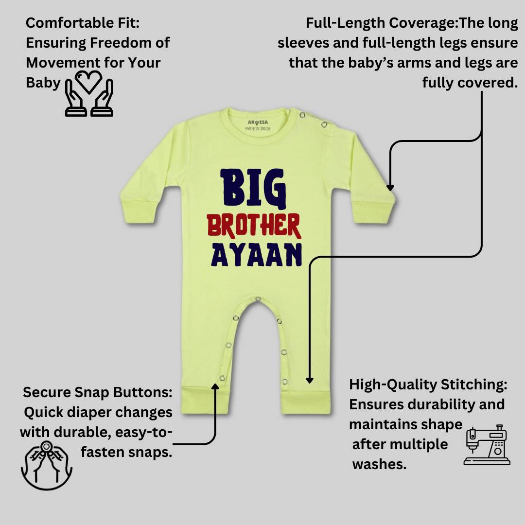 Arvesa Big Brother Baby Boy & Girl Dress