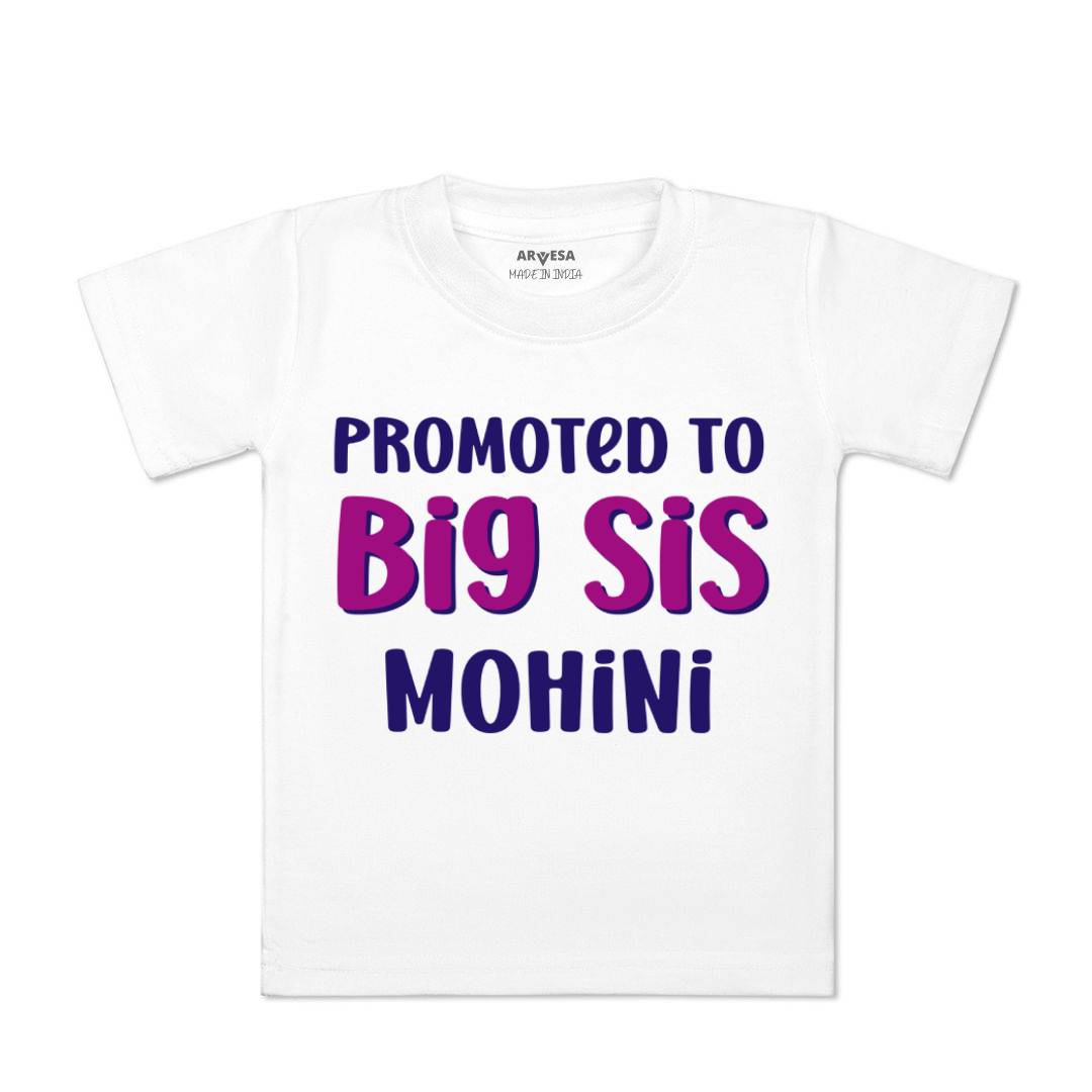 Arvesa Promoted To Big Sis Baby Boy & Girl Dress