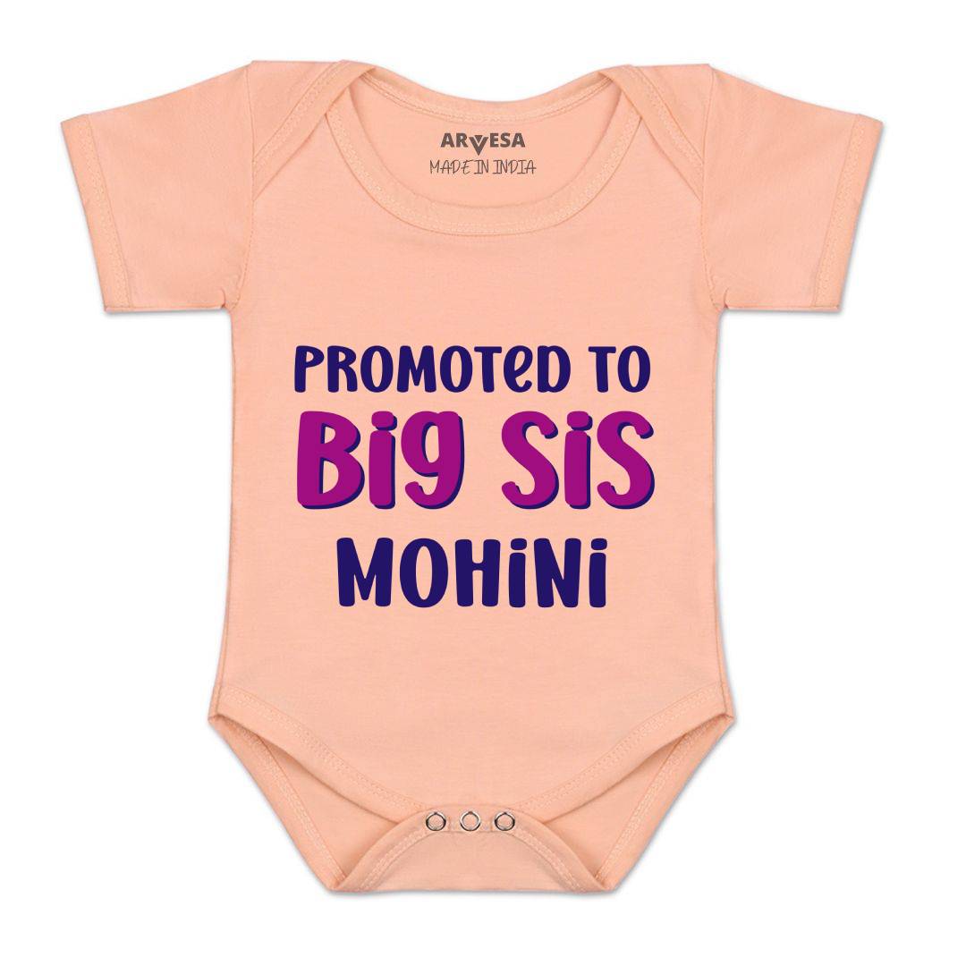 Arvesa Promoted To Big Sis Baby Boy & Girl Dress
