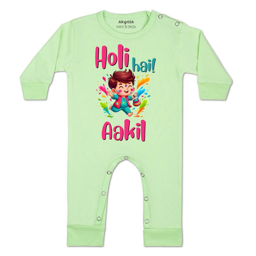 Arvesa Holi Hai Baby Boy & Girl Dress