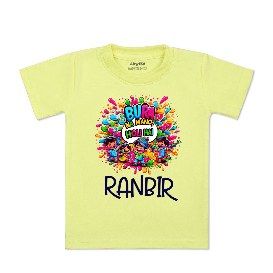 Arvesa Holi Hai Baby Boy & Girl Dress