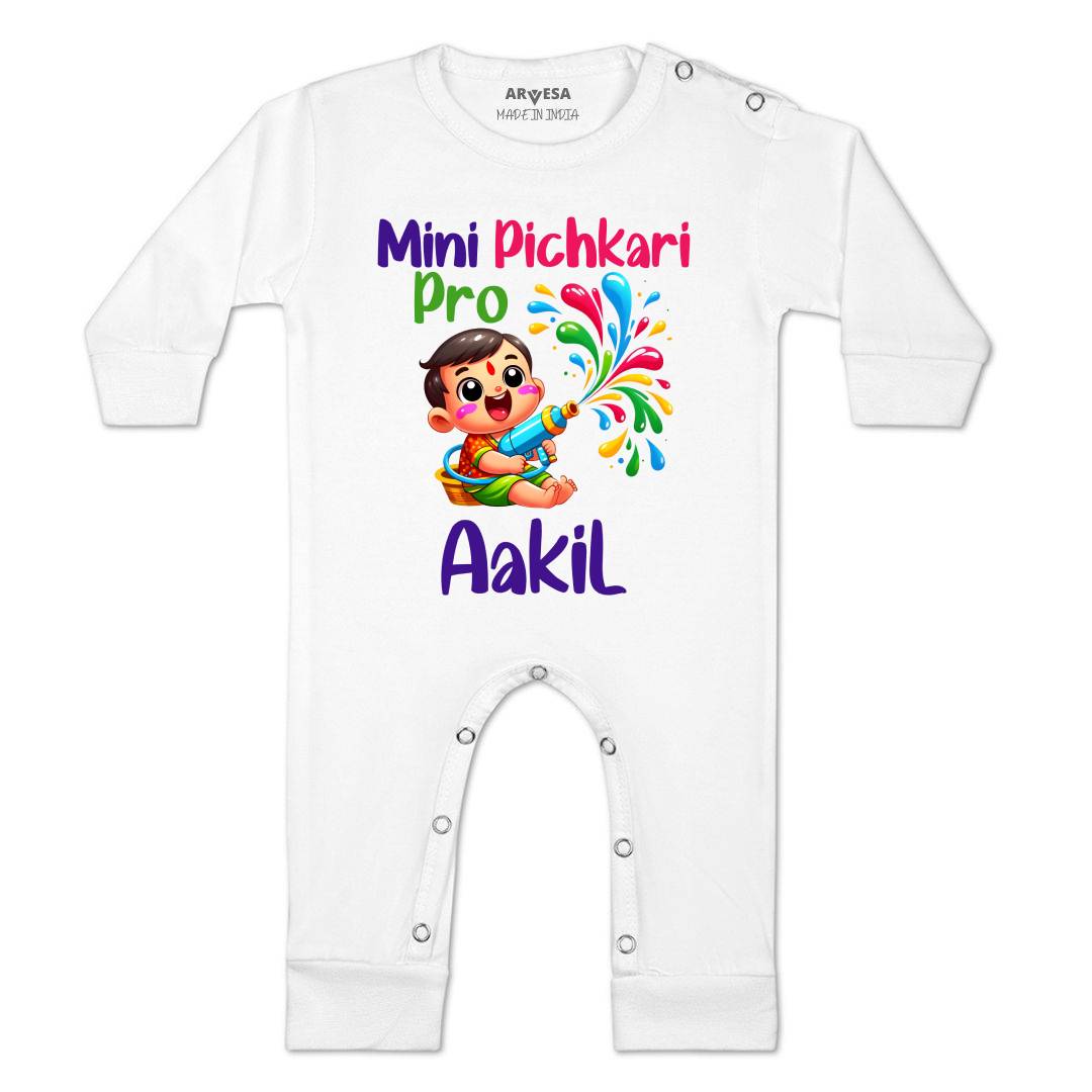 Arvesa Pichkari Pro Baby Boy & Girl Dress