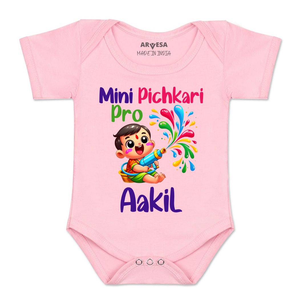 Arvesa Pichkari Pro Baby Boy & Girl Dress