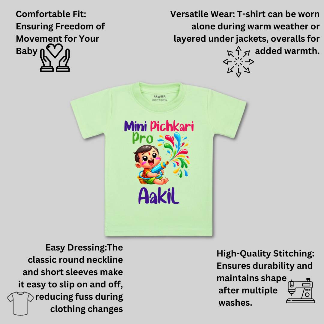 Arvesa Pichkari Pro Baby Boy & Girl Dress