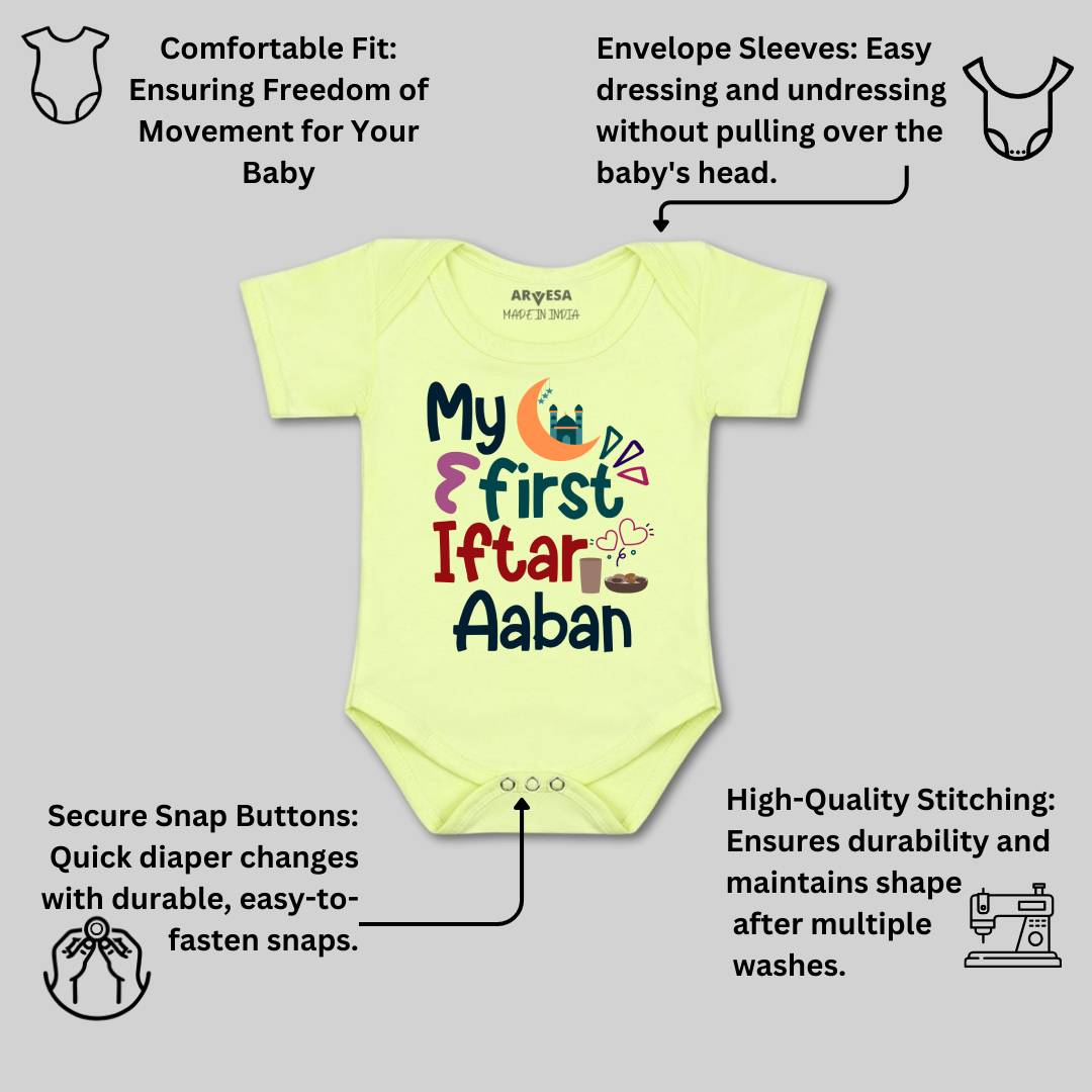 Arvesa My First Eid Baby Boy & Girl Dress