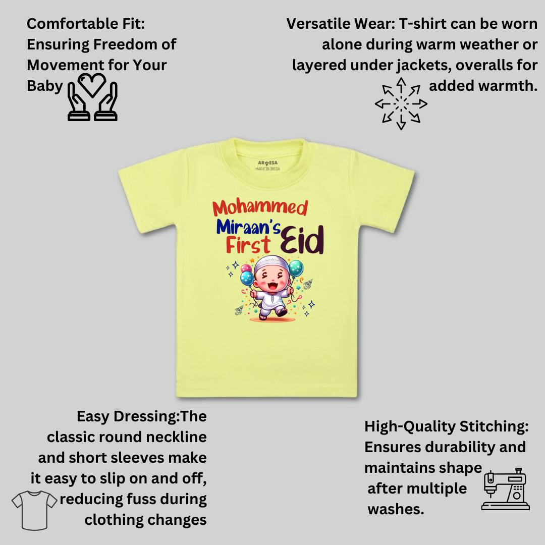 Arvesa My First Eid Baby Boy & Girl Dress