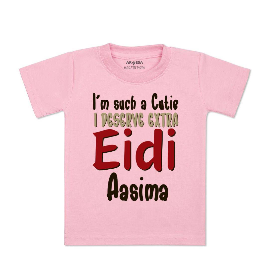 Arvesa I Deserve Extra Eidi Baby Boy & Girl Dress