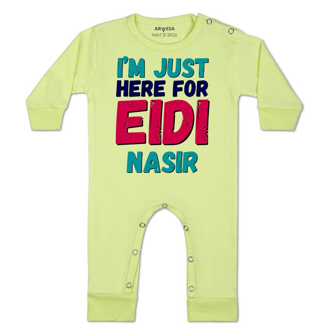 Arvesa Here For Eidi Baby Boy & Girl Dress