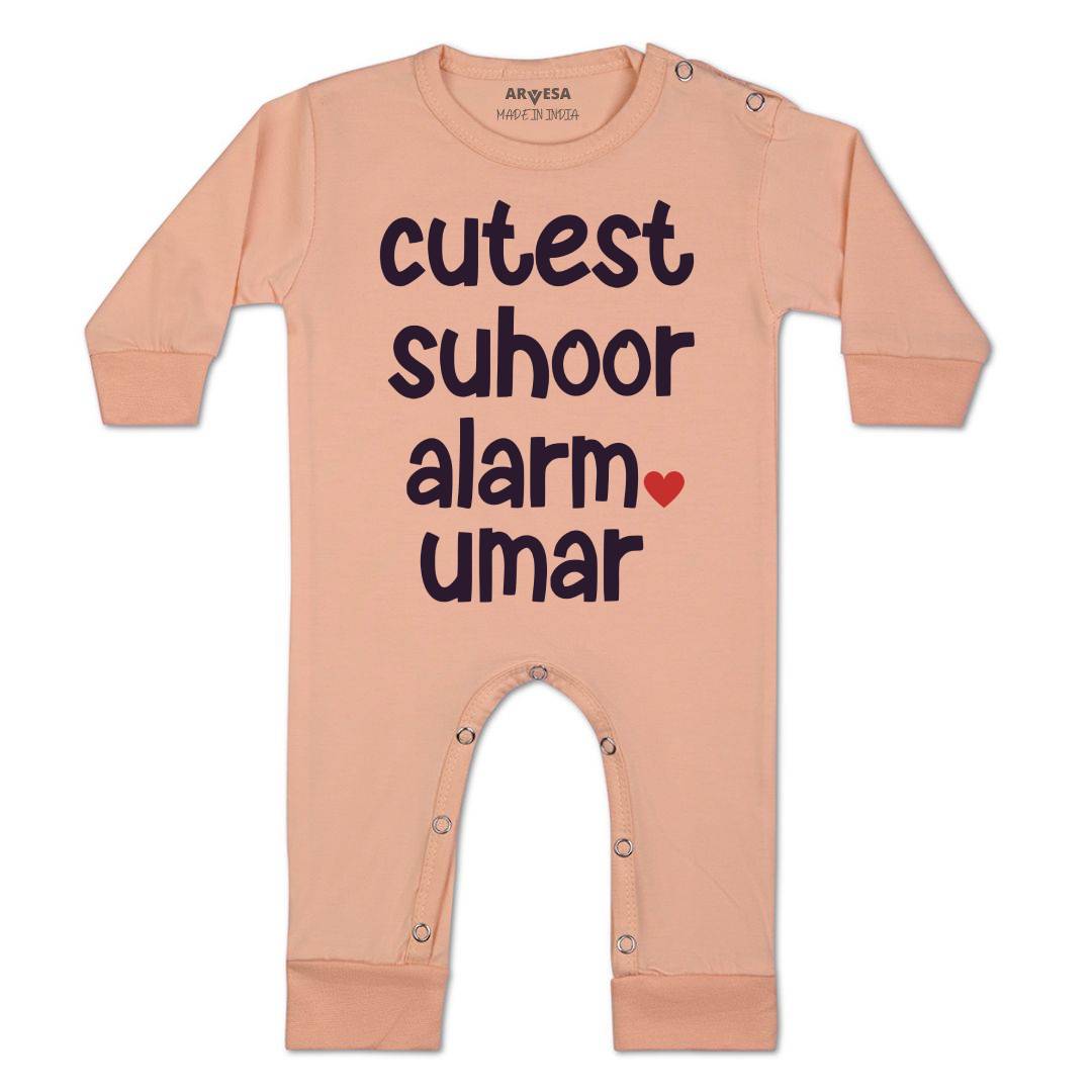 Arvesa Cutest Suhoor Alarm Baby Boy & Girl Dress