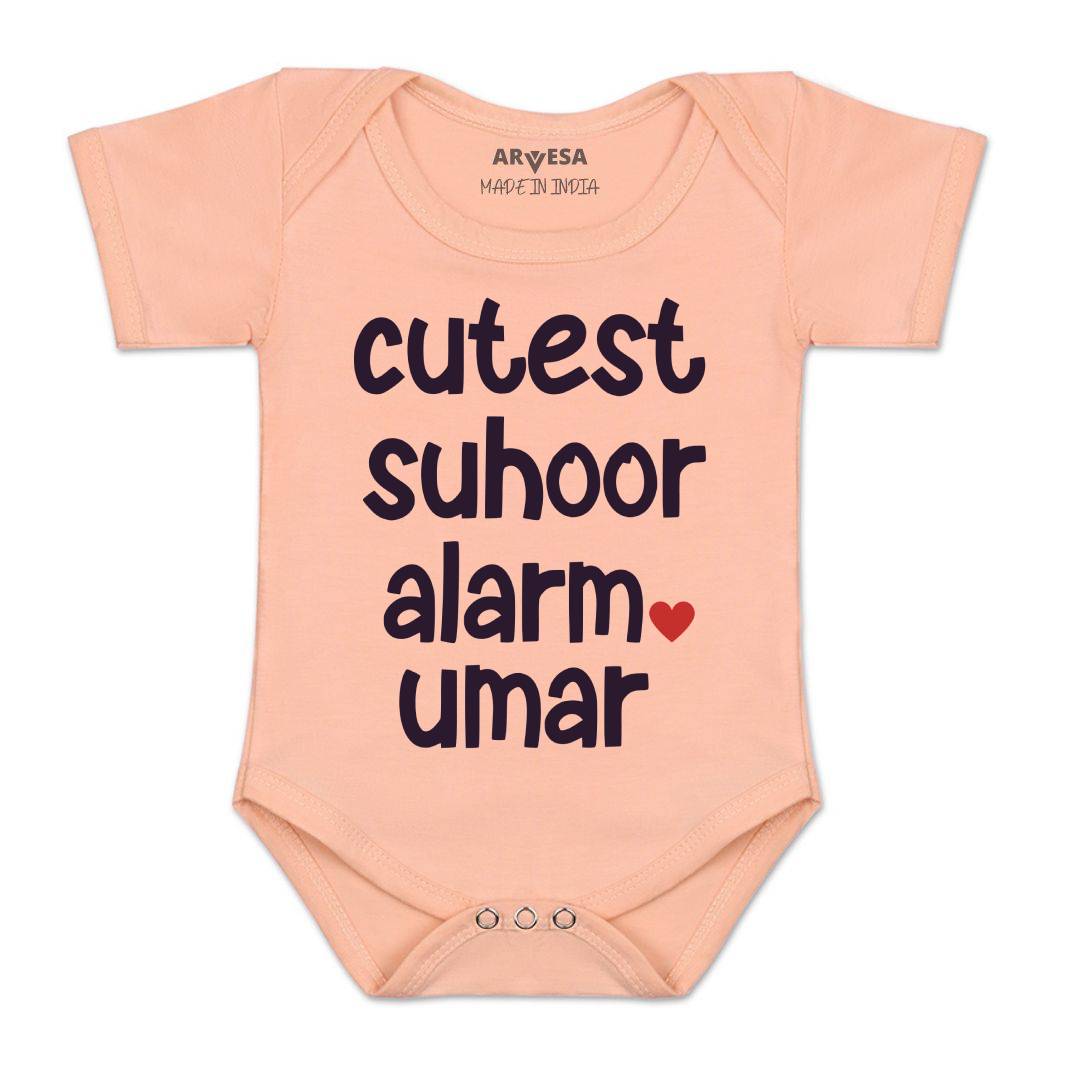 Arvesa Cutest Suhoor Alarm Baby Boy & Girl Dress