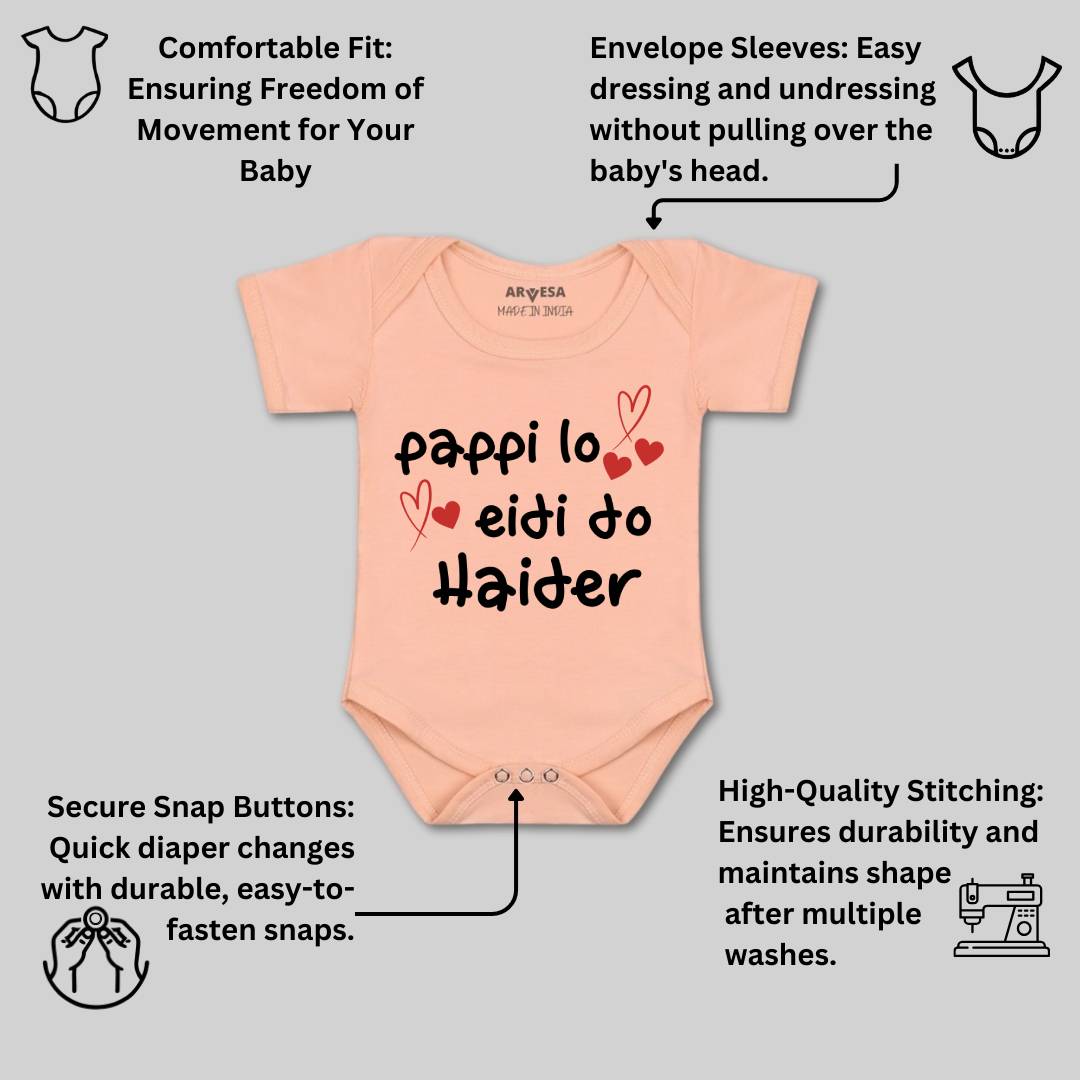 Arvesa Pappi Lo Eidi Do Baby Boy & Girl Dress