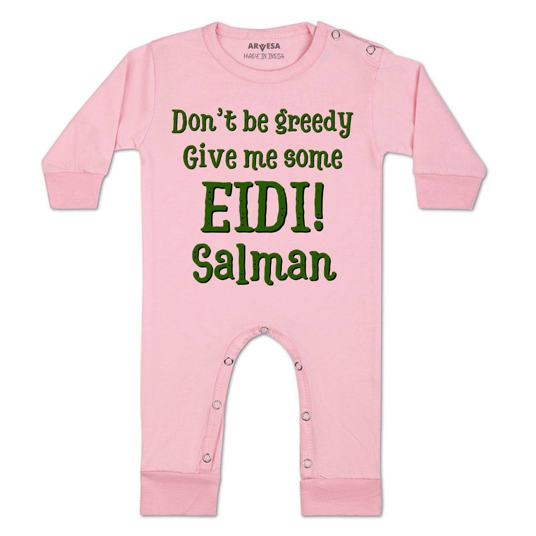 Arvesa Give Me Some Eidi Baby Boy & Girl Dress