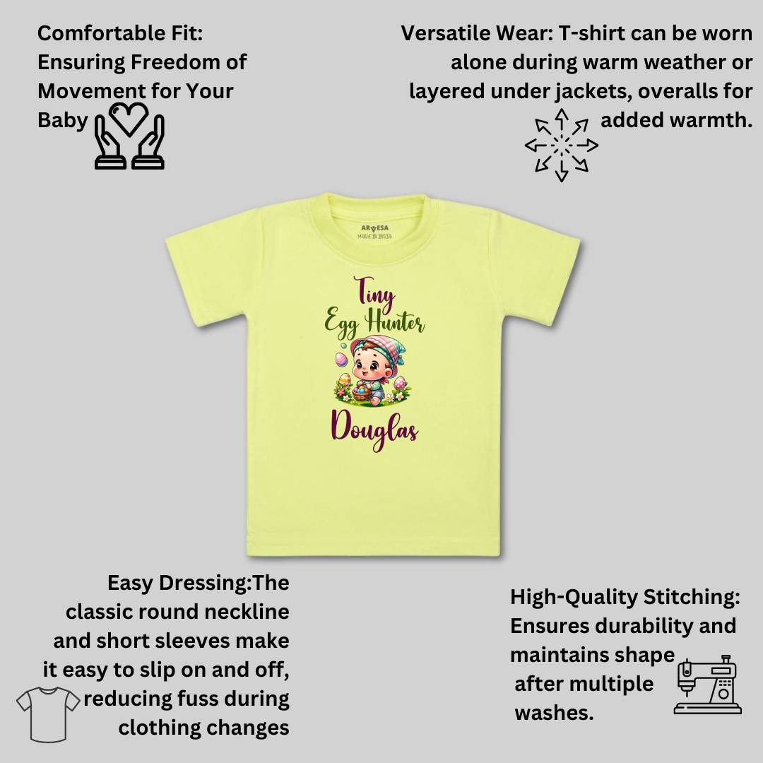 Arvesa Tiny Egg Hunter Baby Boy & Girl Dress