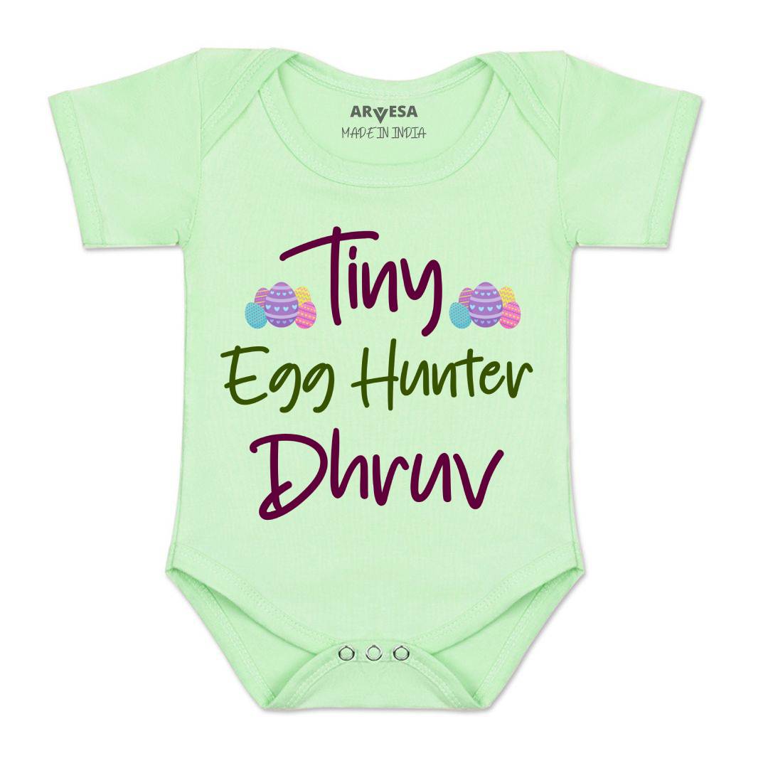 Arvesa Tiny Egg Hunter Baby Boy & Girl Dress