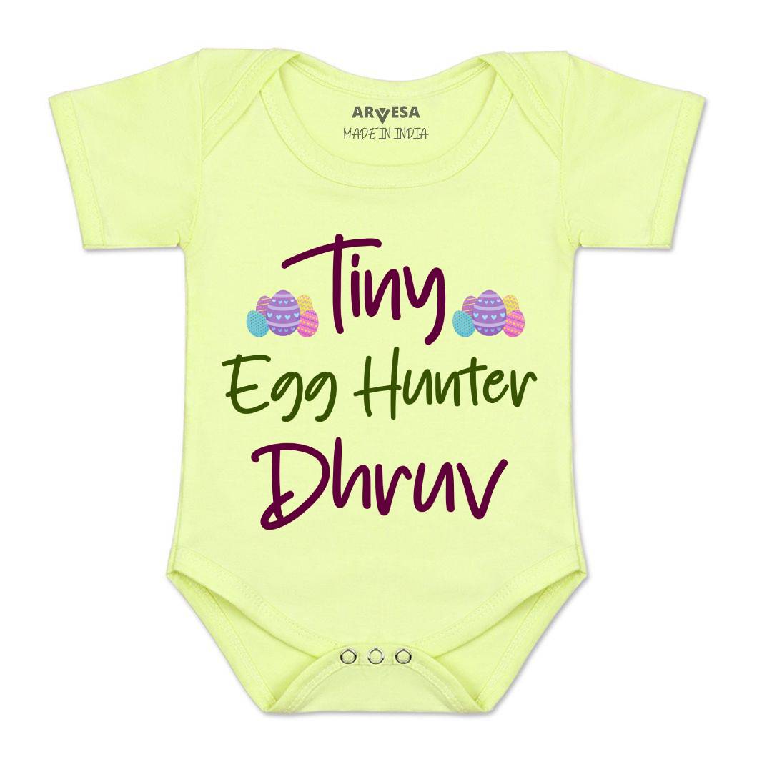 Arvesa Tiny Egg Hunter Baby Boy & Girl Dress