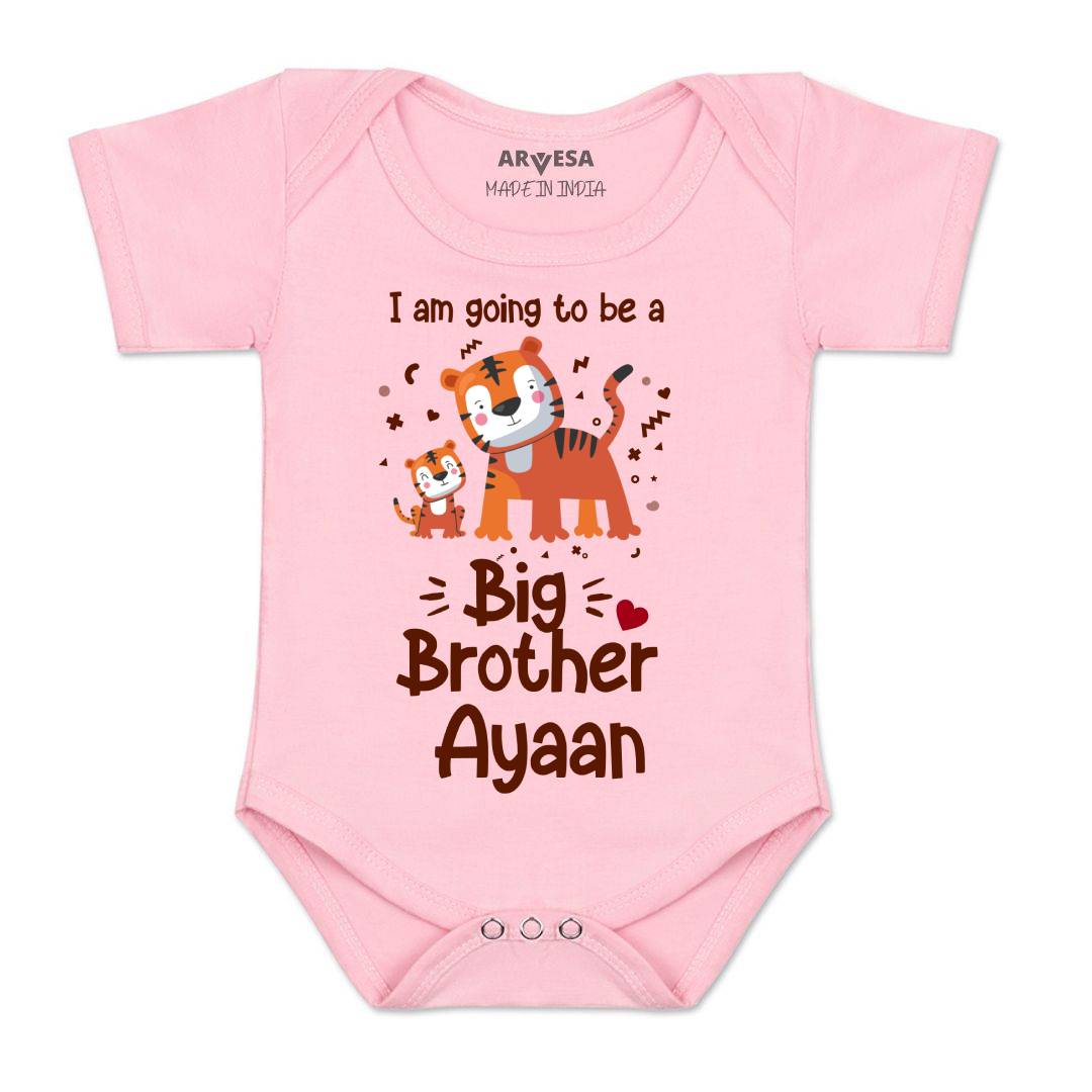 Arvesa I am going to Be Big Brother Baby Boy & Girl Dress