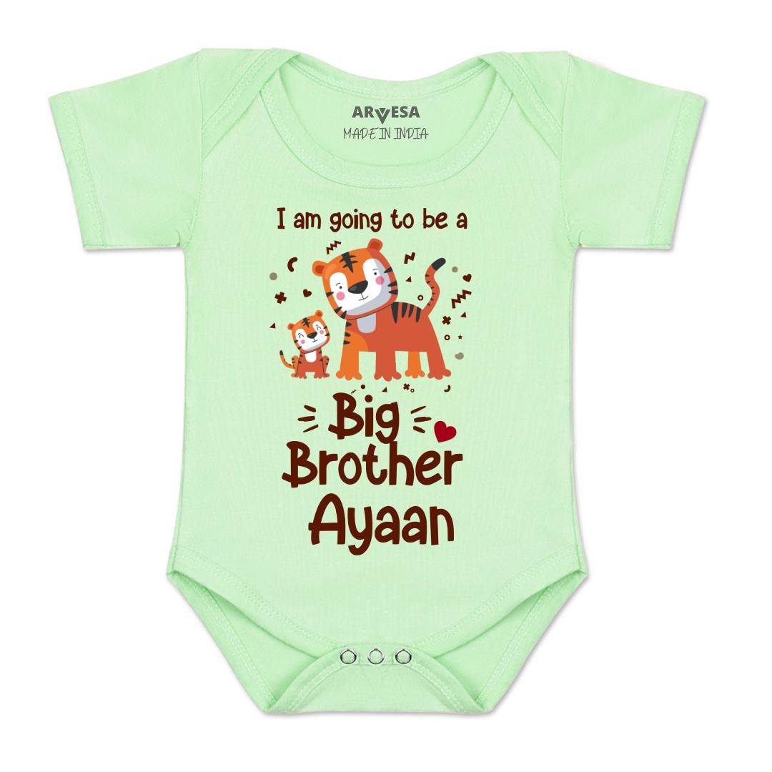 Arvesa I am going to Be Big Brother Baby Boy & Girl Dress