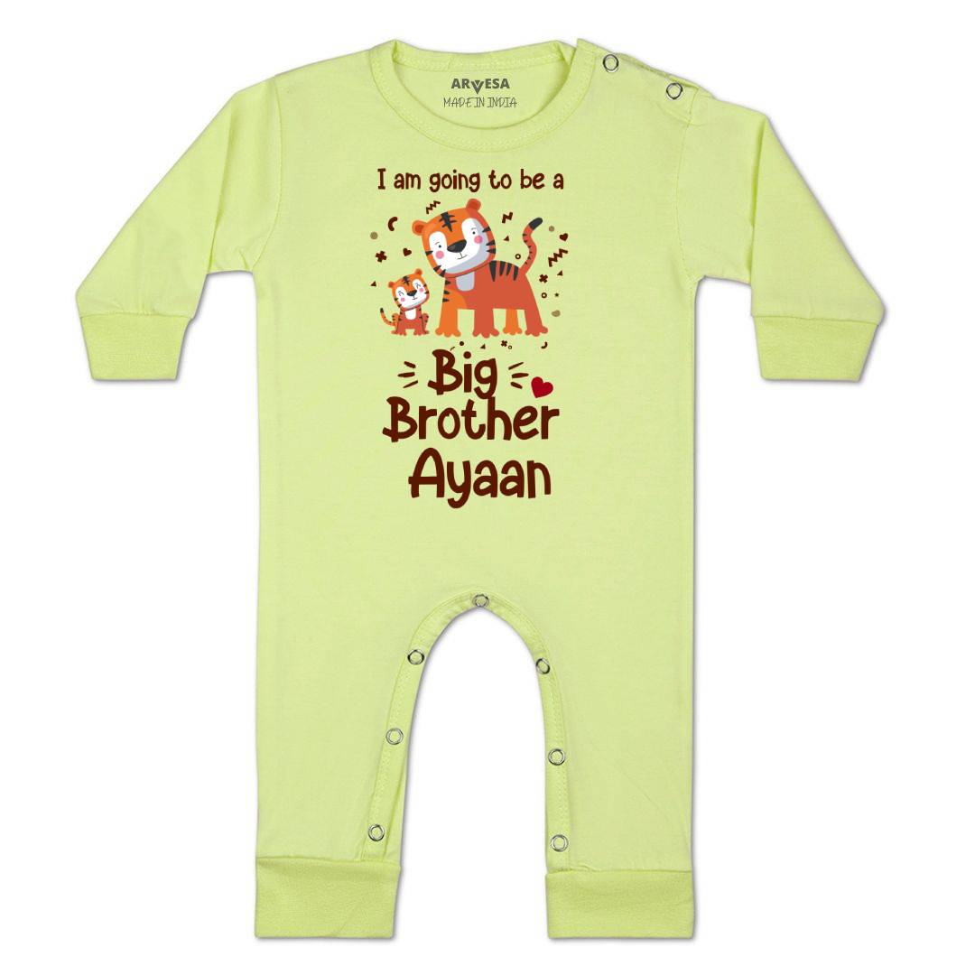 Arvesa I am going to Be Big Brother Baby Boy & Girl Dress