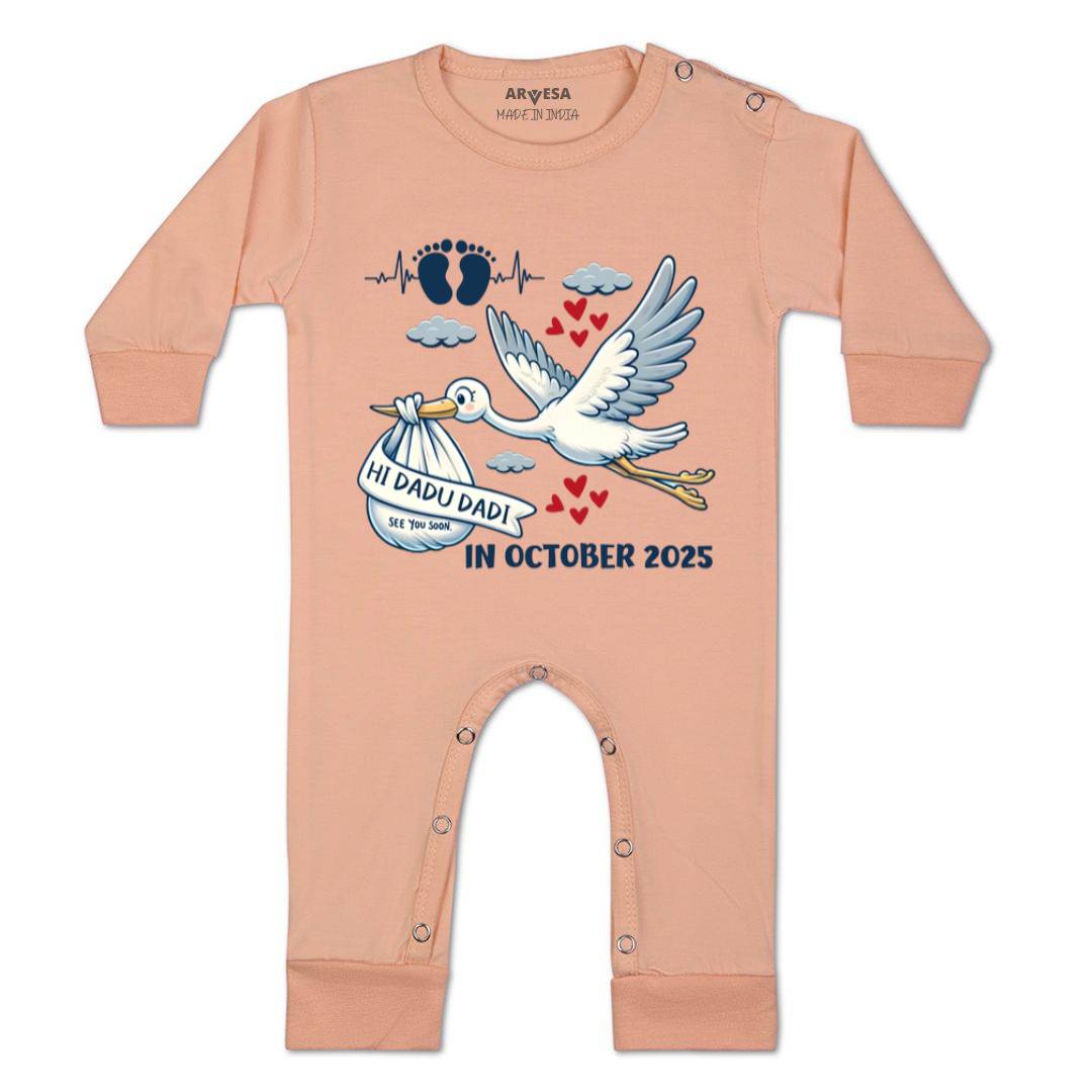Arvesa I Dada Dadi See You Soon Baby Boy & Girl Dress