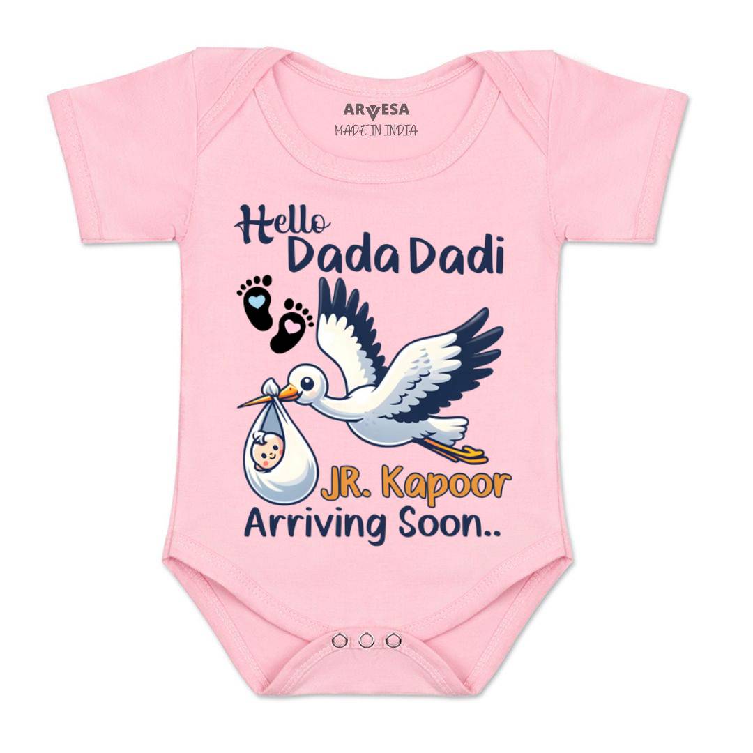 Arvesa I Dada Dadi See You Soon Baby Boy & Girl Dress